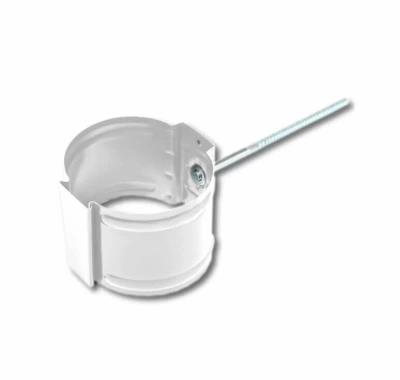 Держатель трубы на кирпич Металл Профиль Foramina круглого сечения D=100 Solano PL-double RAL 9010