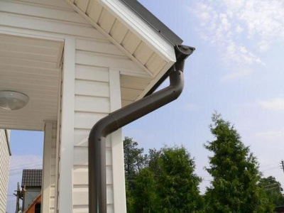 Труба водосточная Металл Профиль Foramina D=100х2000 круглого сечения Solano PL-double RAL 8017