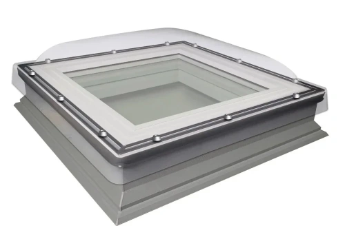Окно глухое с куполом для плоских крыш FAKRO DXC-C P2 100х100 см