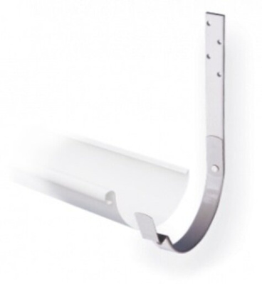 Кронштейн желоба металлический для ПВХ ТЕХНОНИКОЛЬ 125/82, серый