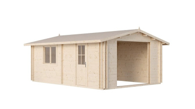 Гараж 20 Стандарт брус 44 мм