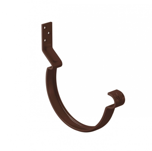 Крюк крепления желоба короткий Aquasystem Комфорт с комплектом крепления 125/90, RAL 8017