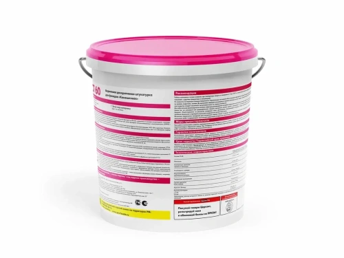 Штукатурка акриловая Церезит CT 60 декоративная камешковая 1,5 мм 25 кг