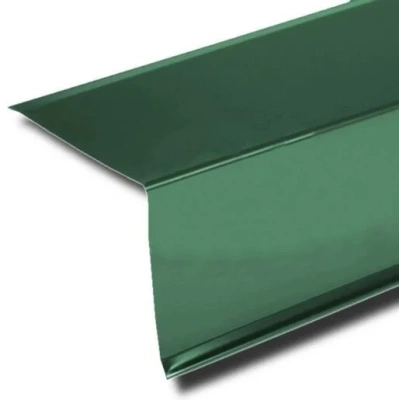 Планка торцевая Металл Профиль 95х120х2000х0,5 мм NormanMP RAL 6005