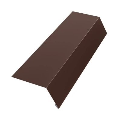 Планка конденсата Aquasystem SV13,5, 75х50х2000 мм, 0,5, PE Rooftop Бархат Zn180, RAL 8017