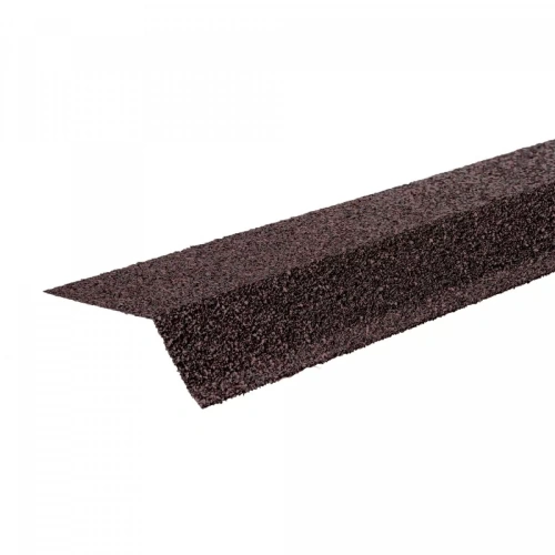 Планка карнизная ТЕХНОНИКОЛЬ с гранулятом, коричневый