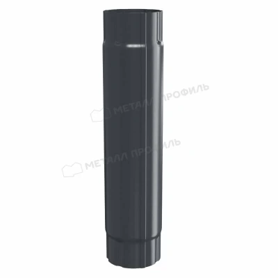 Труба соединительная Металл Профиль Foramina D=100х1000 PL-double RAL 7024