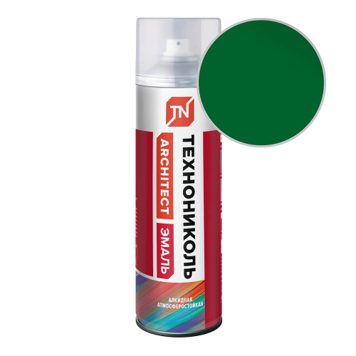 Эмаль аэрозольная ТЕХНОНИКОЛЬ зеленый лист 6002 Эмаль аэрозольная ТЕХНОНИКОЛЬ зеленый лист 6002
