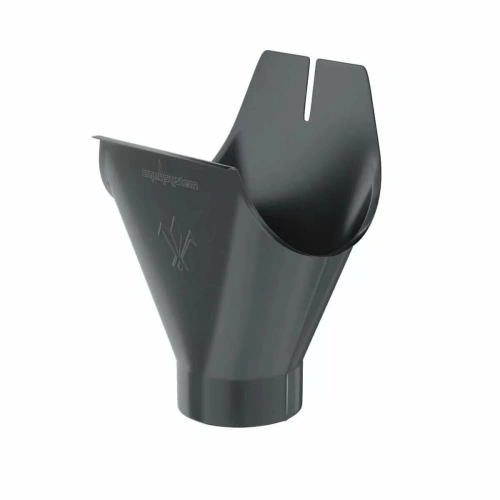 Воронка желоба Aquasystem Комфорт 125/90, RAL 7024