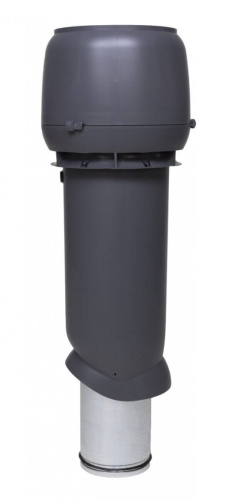 Выход вентиляционный изолированный с колпаком Vilpe D=160/ИЗ/700 RAL 7015 серый