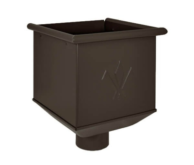 Воронка водосборная Aquasystem 90/125 Pural Matt RR 32