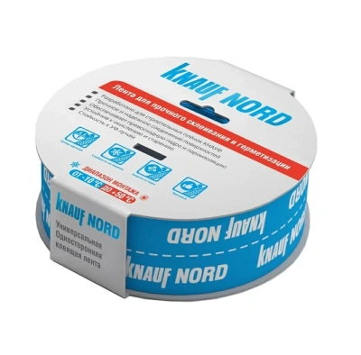 Лента соединительная односторонняя KNAUF Nord 60х25000