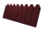 Профнастил Grand Line С10B, 1180 мм, 0,45 мм, PE, RAL 3005