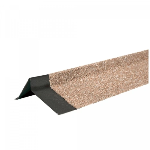 Планка торцевая правая ТЕХНОНИКОЛЬ с гранулятом, латунный