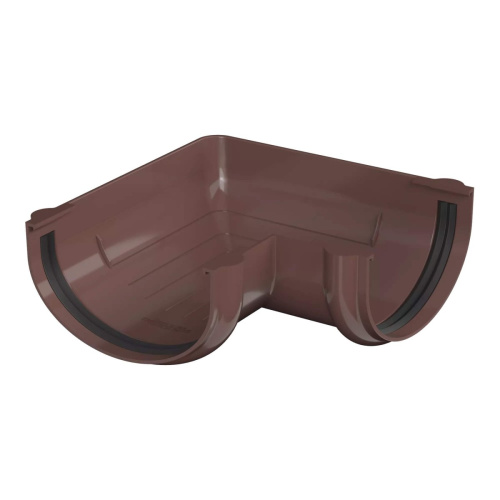 Угол желоба ТЕХНОНИКОЛЬ Оптима 120/80, 90°, темно-коричневый