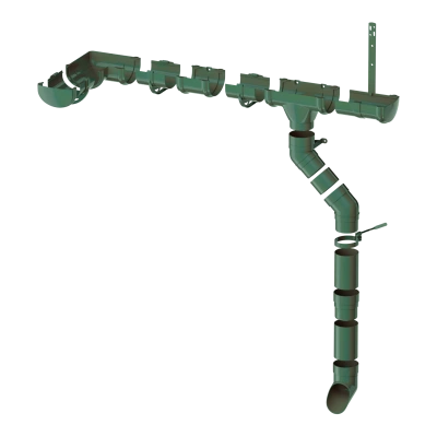 Муфта трубы ТЕХНОНИКОЛЬ Оптима 120/80, зеленый