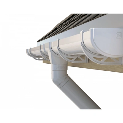 ТН ОПТИМА заглушка желоба (D120/80), белый, шт