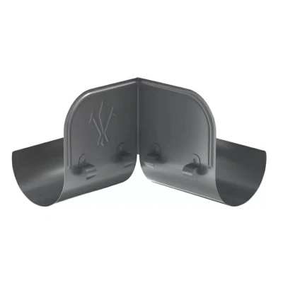 Ограничитель перелива угловой Aquasystem Комфорт 125/90, RAL 7024