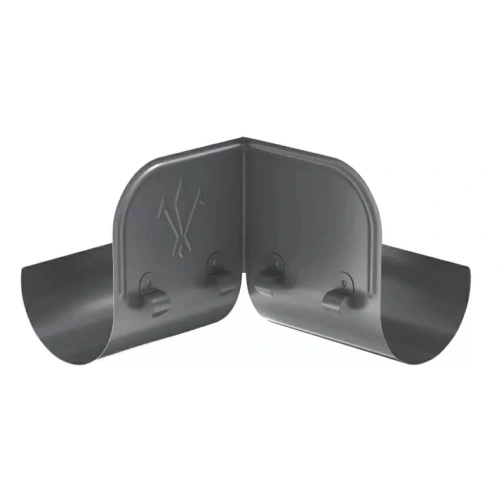 Ограничитель перелива угловой Aquasystem Комфорт 125/90, RAL 7024