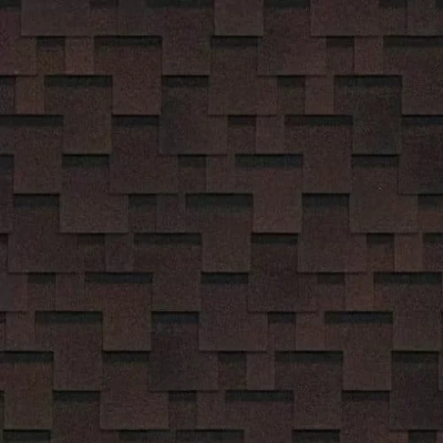 Гибкая черепица Оптима Аккорд коричневый