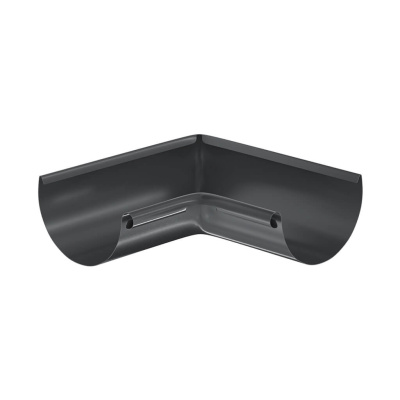 Угол желоба внутренний 90 градусов Aquasystem Комфорт 125/90 PE-Double RAL 7024