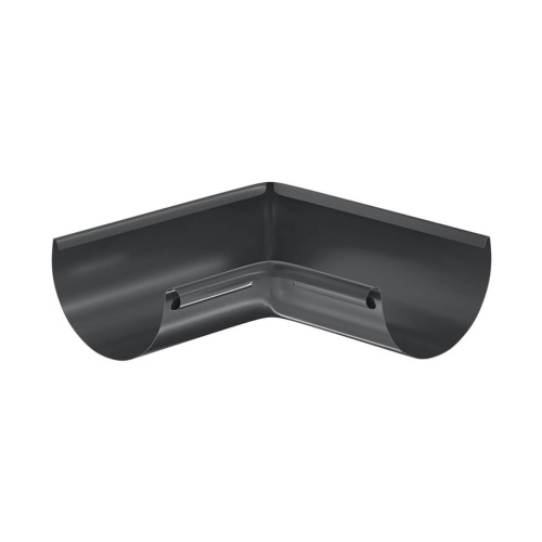 Угол желоба внутренний 90 градусов Aquasystem Комфорт 125/90 PE-Double RAL 7024