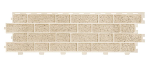 Фасадная панель ТЕХНОНИКОЛЬ Формлайт Кирпич, Бежевый