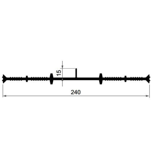 Гидрошпонка ПВХ ТЕХНОНИКОЛЬ IC-240-6