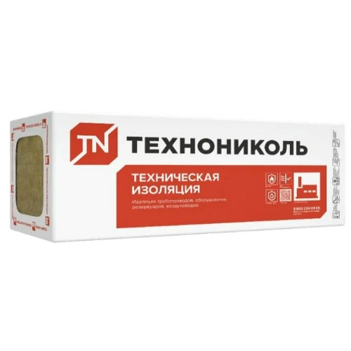 Плита минераловатная ТЕХНОНИКОЛЬ Т 40 1200х600х60 мм 10 шт