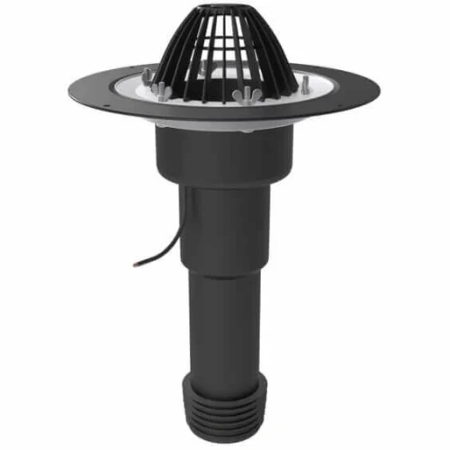 Воронка кровельная ремонтная с обогревом Termoclip ВФОР, 90х450 мм