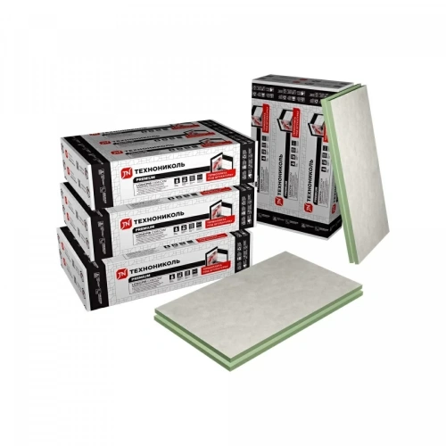 Плита теплоизоляционная LOGICPIR Logicpir СХМ/СХМ Г4 1190х590х50 мм, L-кромка