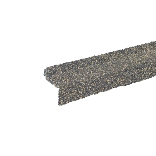 Планка примыкания с гранулятом, серо-голубой