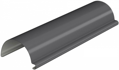 Желоб водосточный ТЕХНОНИКОЛЬ МАКСИ 152/100, 3 м, графитово-серый