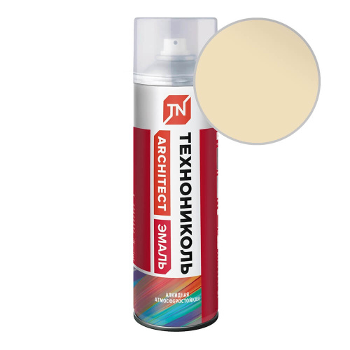 Эмаль аэрозольная ТЕХНОНИКОЛЬ слоновая кость 1015 Эмаль аэрозольная ТЕХНОНИКОЛЬ слоновая кость 1015