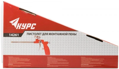 Пистолет для монтажной пены FIT 14261 пластиковый корпус