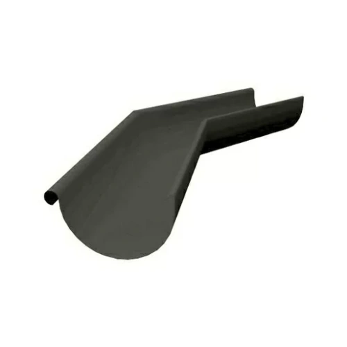 Угол желоба внешний Grand Line 125/90, 135°, Gr-double, RAL 7024