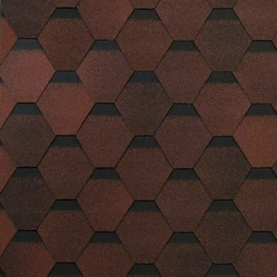 Гибкая черепица Оптима Соната красный White pack