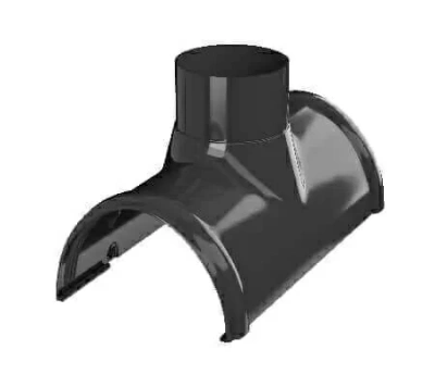 Воронка желоба ТЕХНОНИКОЛЬ 125/82, черный