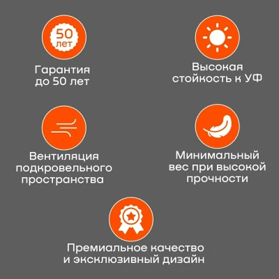 Софит металлический фактурный Aquasystem без перфорации, 303х2400x0,45 мм, St PE Zn140, RR 23