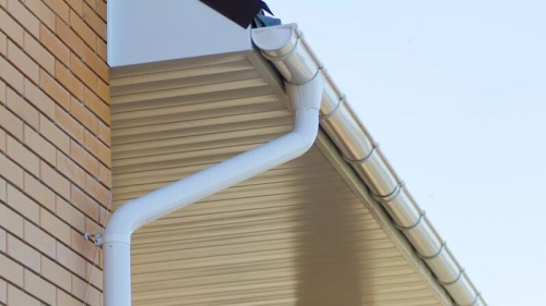 Заглушка жeлоба Grand Line 125/90, RAL 9003