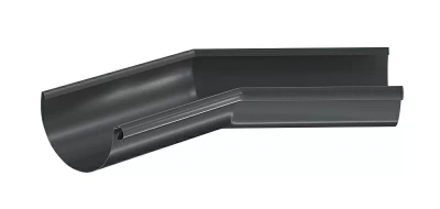 Угол желоба Aquasystem Комфорт 125/90, 135°, RAL 7024