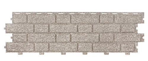 Фасадная панель ТЕХНОНИКОЛЬ Формлайт Кирпич, Серо-бежевый