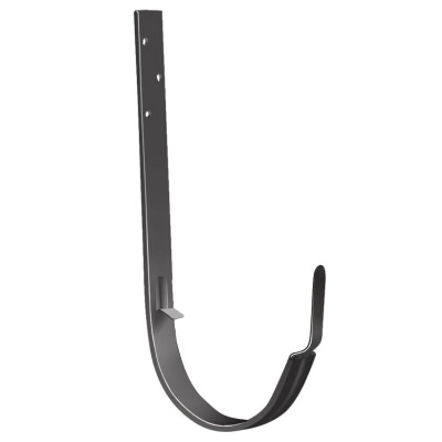 Кронштейн желоба длинный Grand Line 125/90, RAL 7024