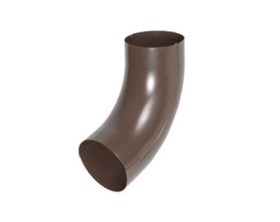 Колено трубы Aquasystem 90/125 72° RAL 8017