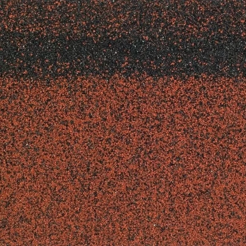 Коньково-карнизная черепица ТЕХНОНИКОЛЬ SHINGLAS, красный микс