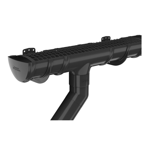 Отвод для сбора воды ТЕХНОНИКОЛЬ 125/82, черный