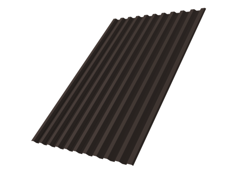 Профнастил GRAND LINE C21R 1051 0,5 Satin RR 32