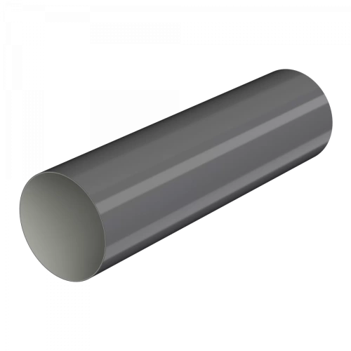 Труба водосточная ТЕХНОНИКОЛЬ МАКСИ 152/100, 3 м, графитово-серый