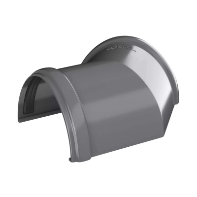 Угол желоба ТЕХНОНИКОЛЬ 125/82, 135°, серый