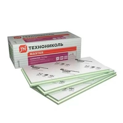 Плита теплоизоляционная LOGICPIR Полы ТЕХНОНИКОЛЬ Ф/Ф 1190х590х50 мм, L-кромка
